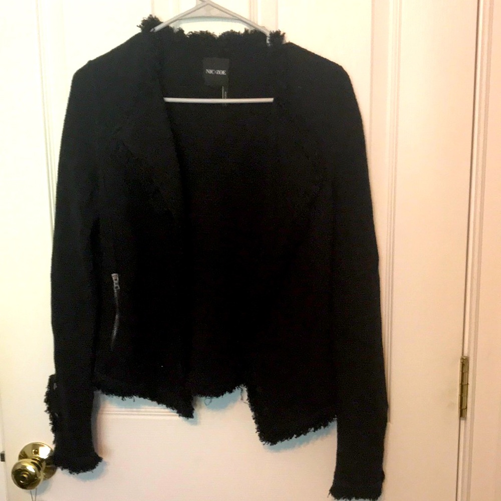 Nic and Zoe XS tweed blazer